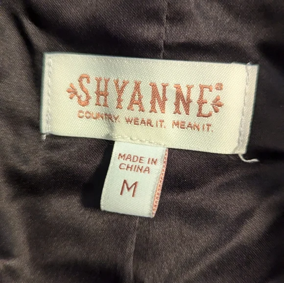 Shyanne Faux Fur Black Jacket Coat Blazer Medium M - Picture 8 of 9